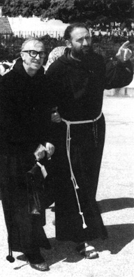 Padre Pio Dellepiane and Fr.Andrea D'Ascanio, Fatima 1972